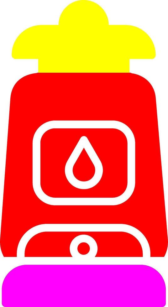 Oil Lamp Vector Icon