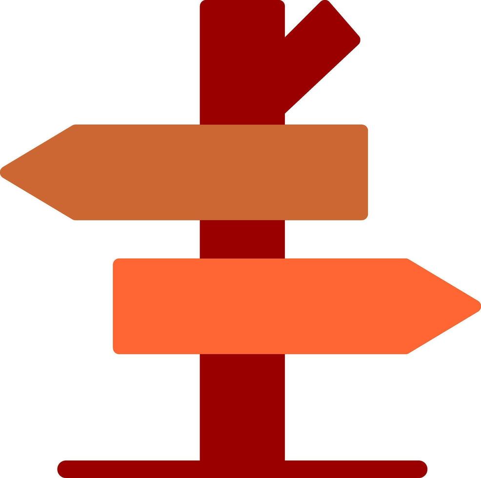 Road Sign Vector Icon