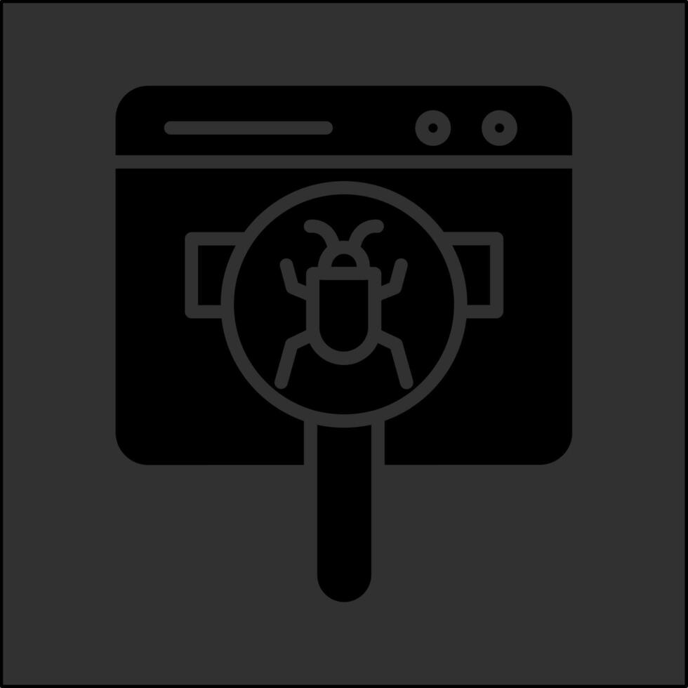 Web Bug Vector Icon
