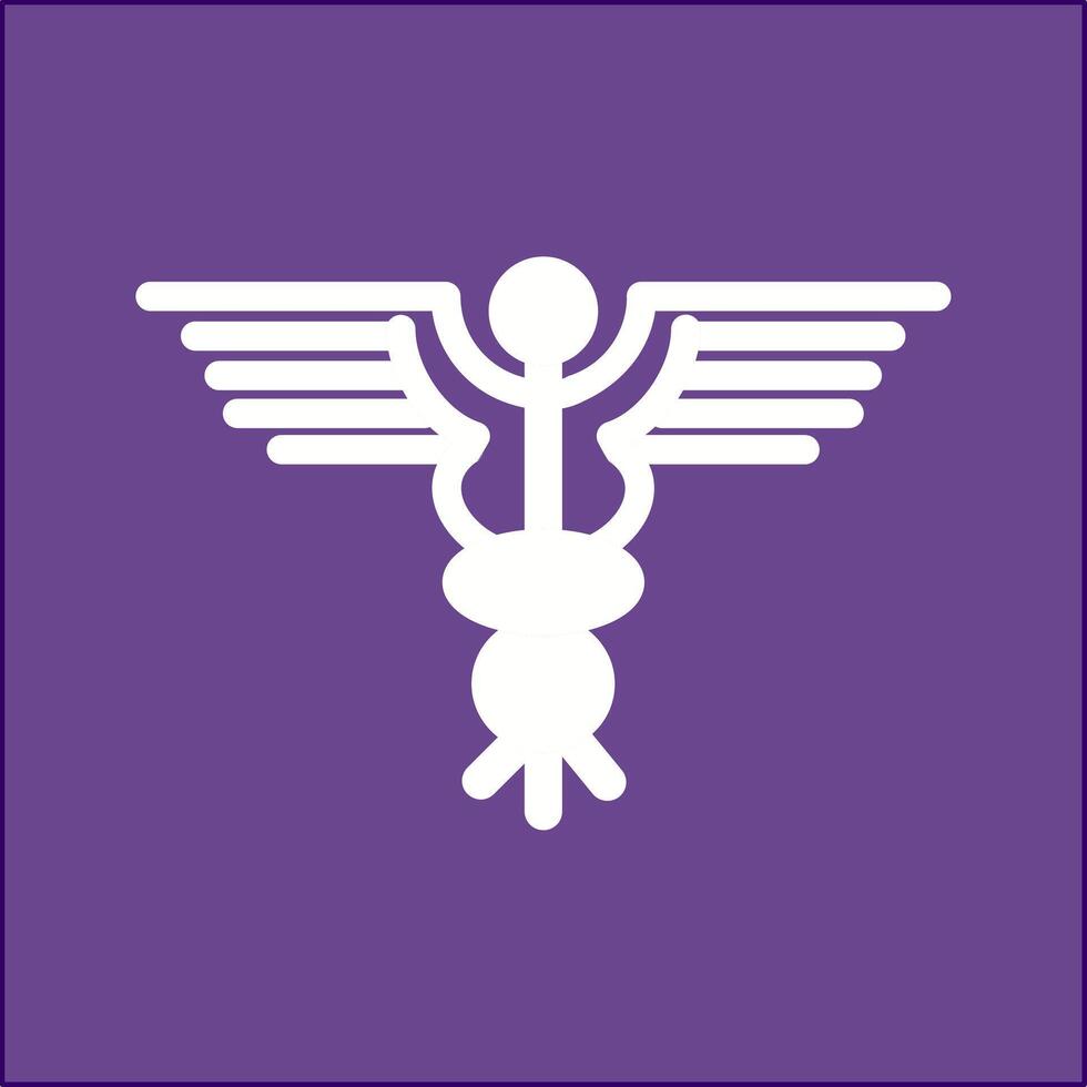 Caduceus Vector Icon