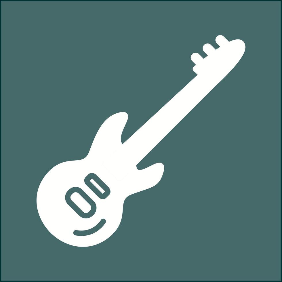 icono de vector de guitarra