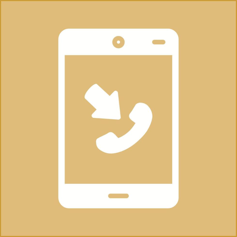 Incoming Call Vector Icon