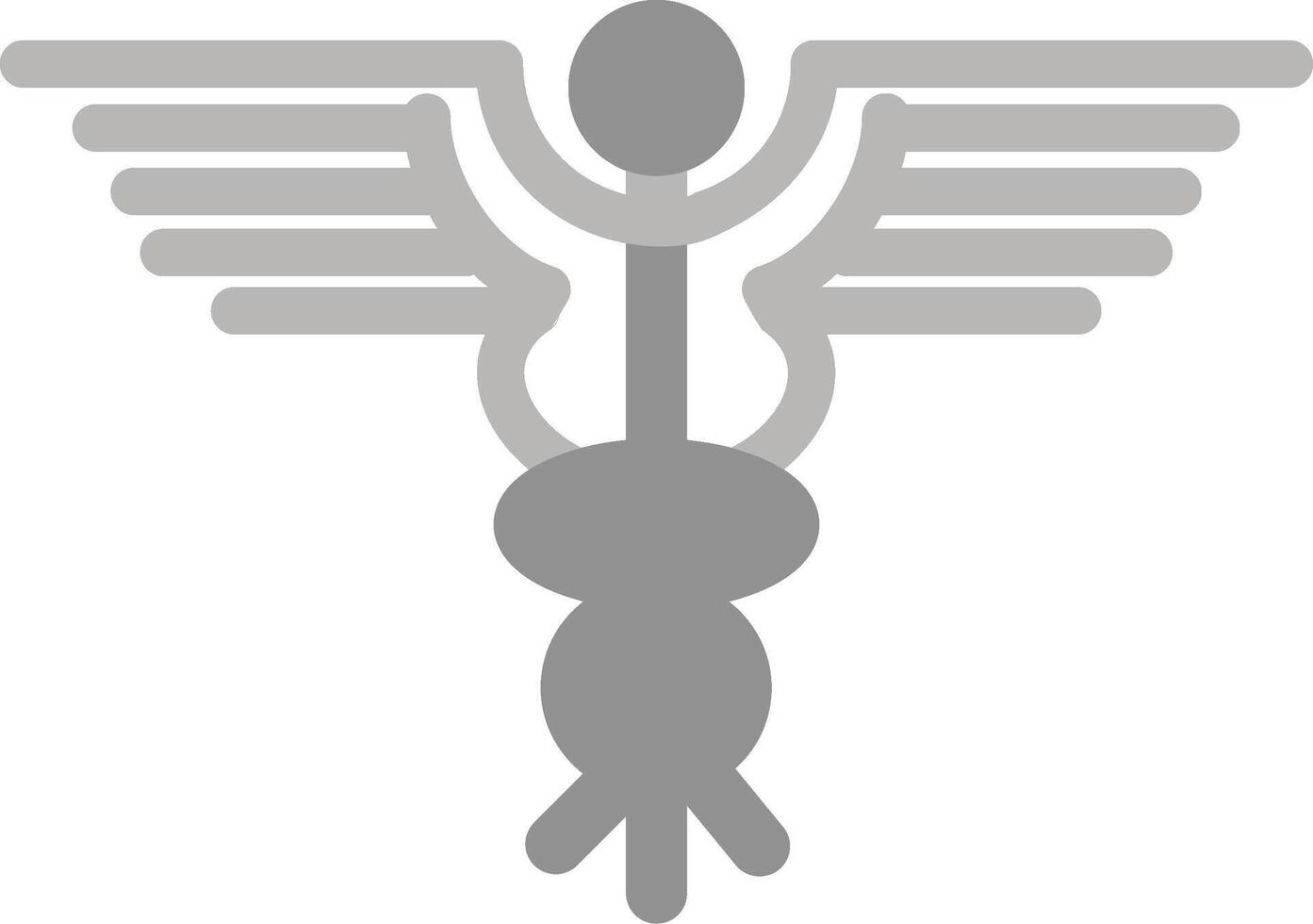 Caduceus Vector Icon