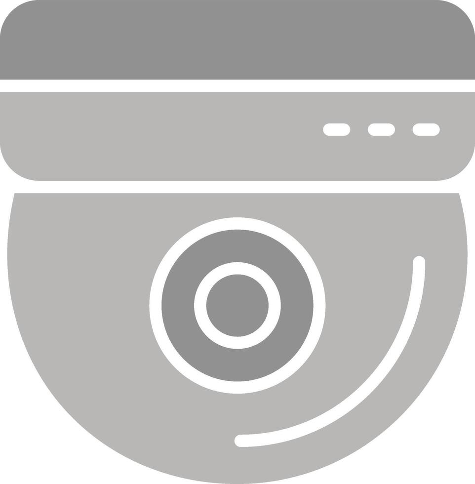 icono de vector de cámara cctv