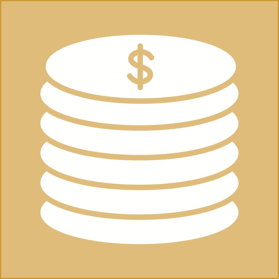 Stack of Coins Vector Icon