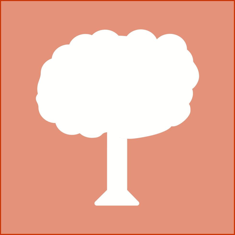 icono de vector de árbol