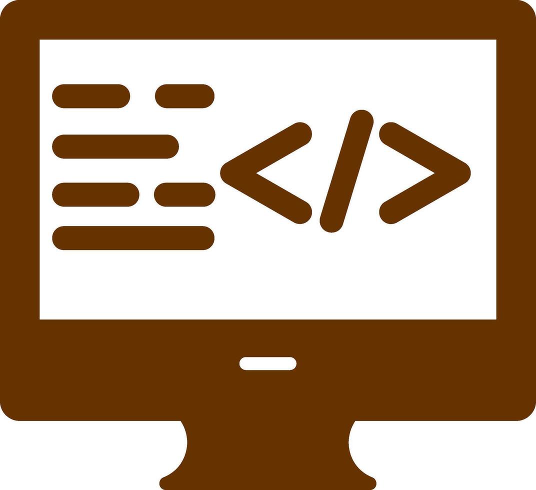 Coding Vector Icon