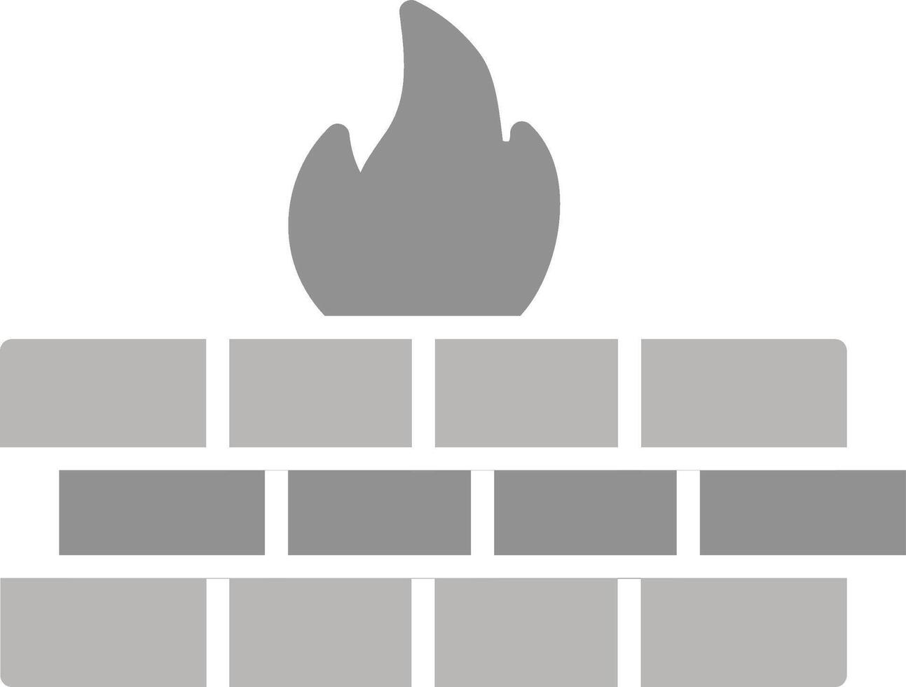 icono de vector de firewall