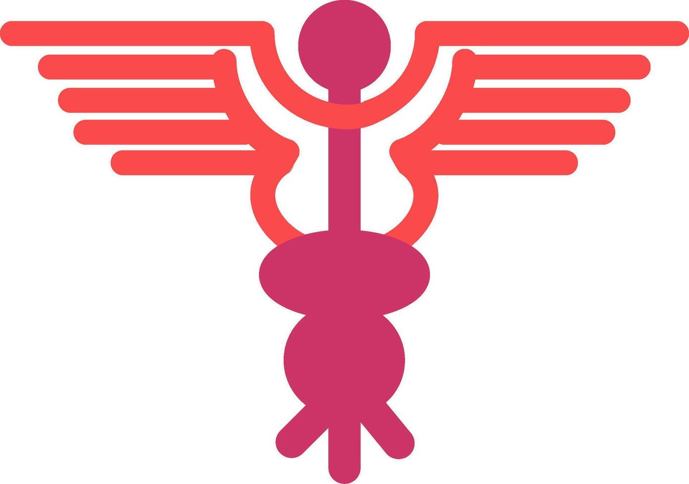 Caduceus Vector Icon