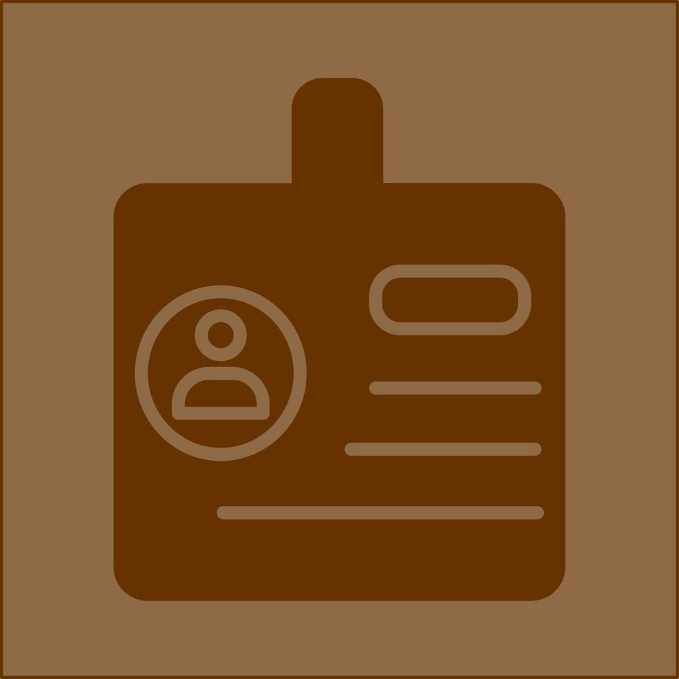 Identification Vector Icon