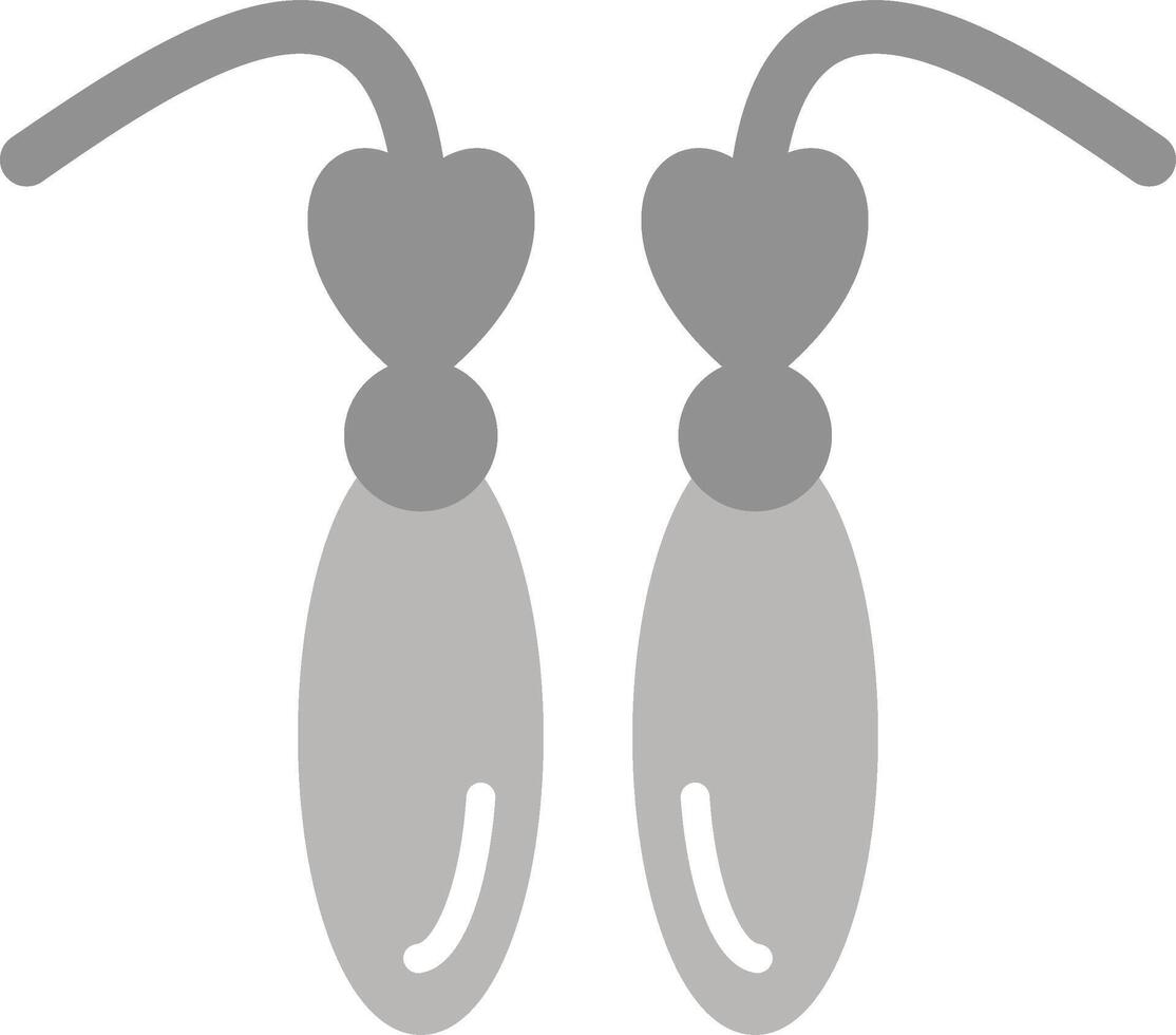 Earrings Vector Icon