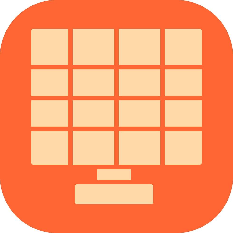 Solar Panel II Vector Icon