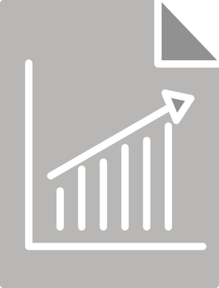 Report Graph Vector Icon