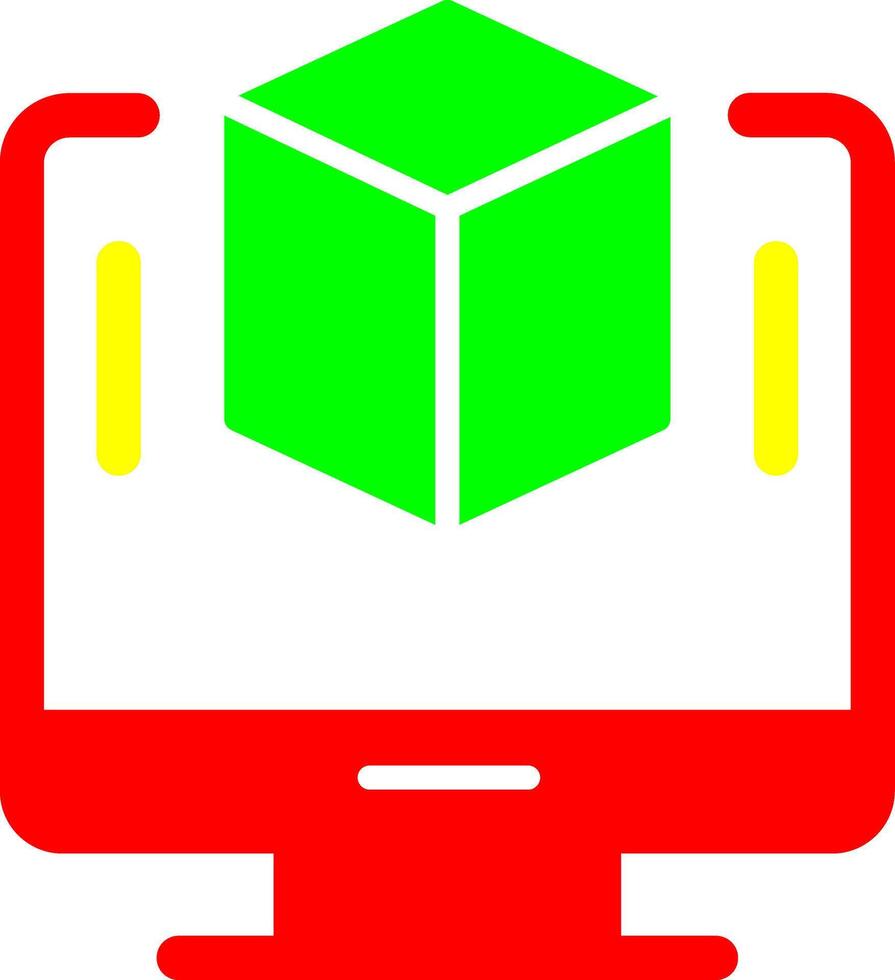 Cube Vector Icon