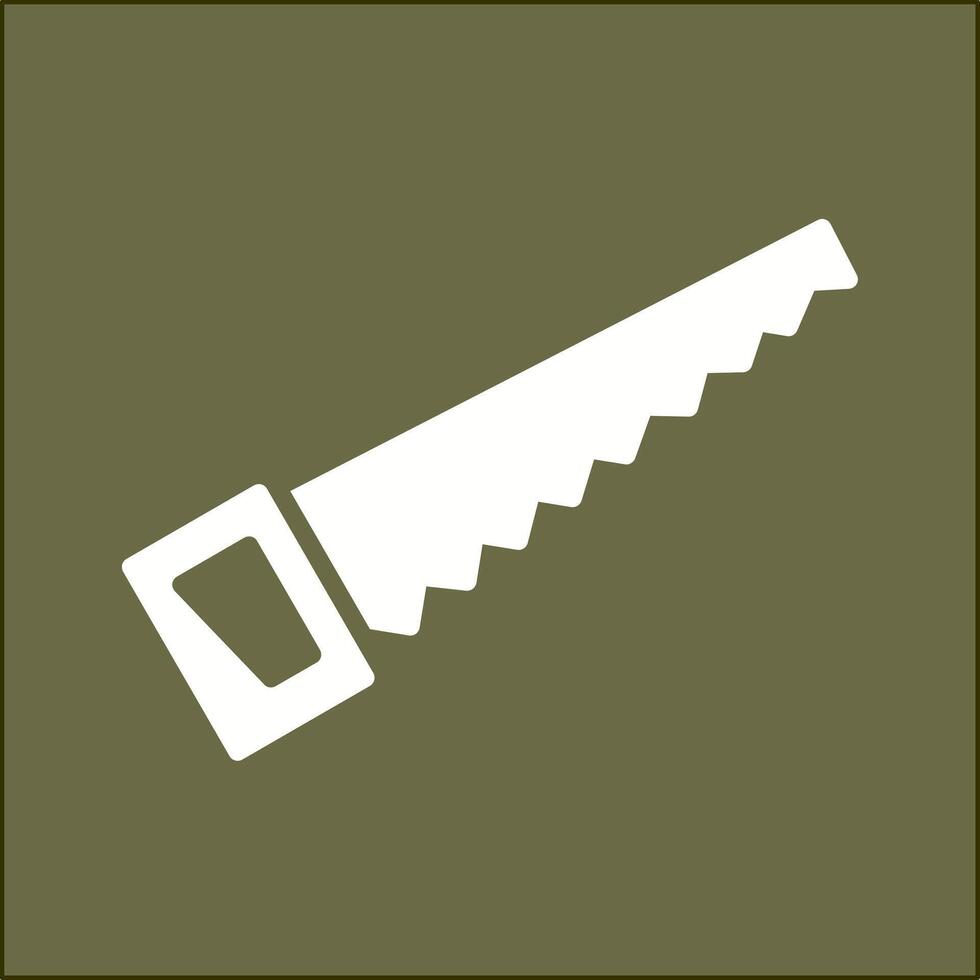 Handsaw Vector Icon