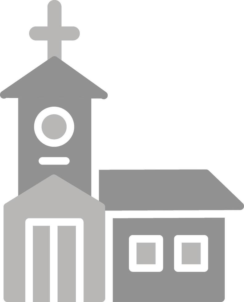 Building Church Vector Icon