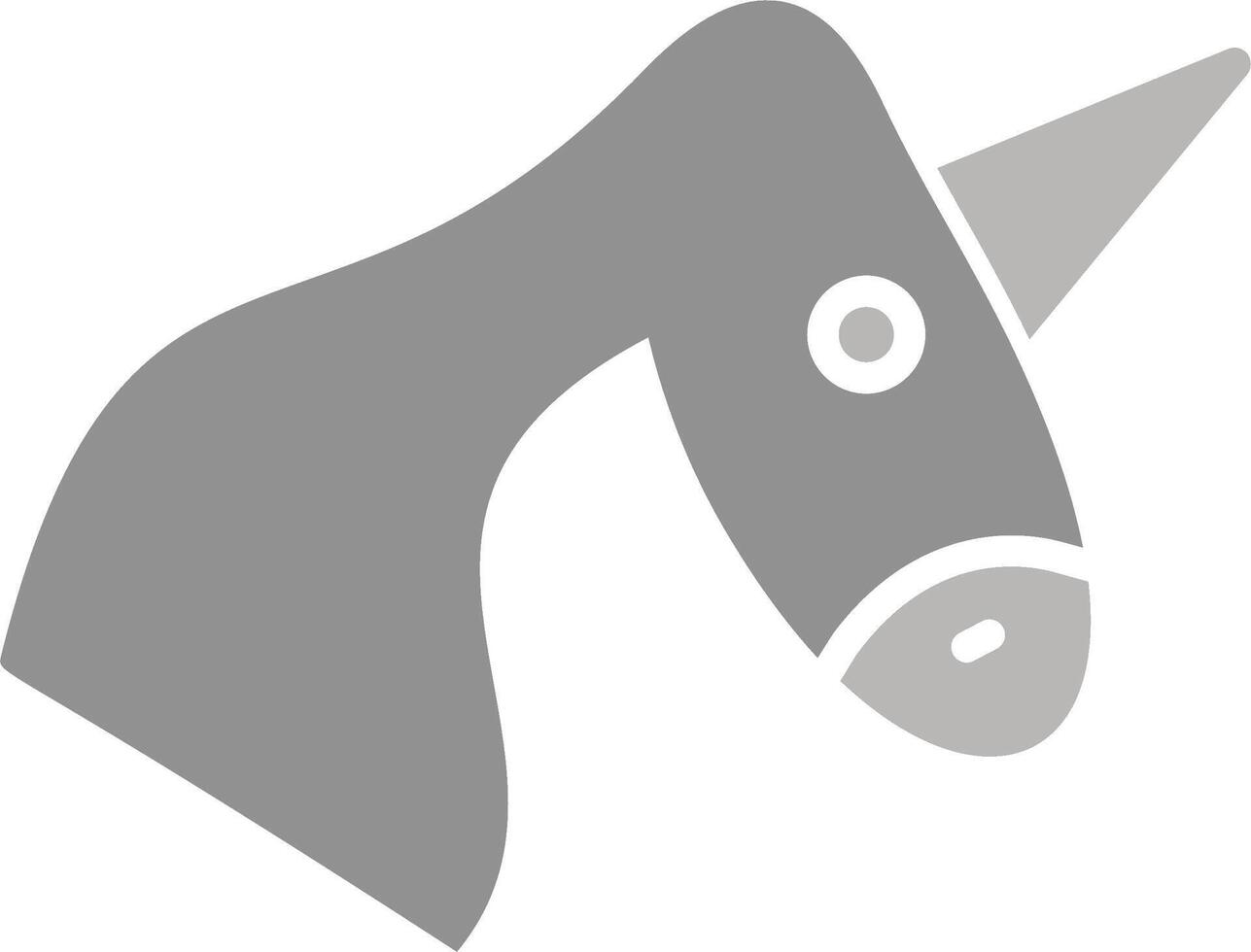 Unicorn Vector Icon