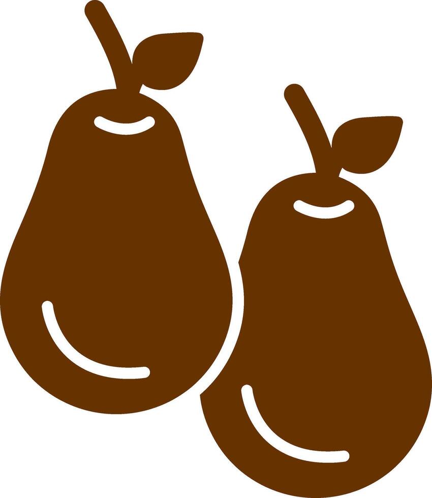Avocado Vector Icon