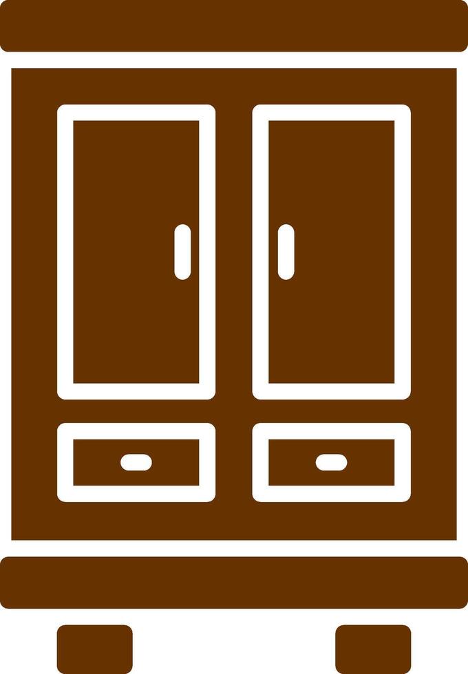 Cupboard Vector Icon