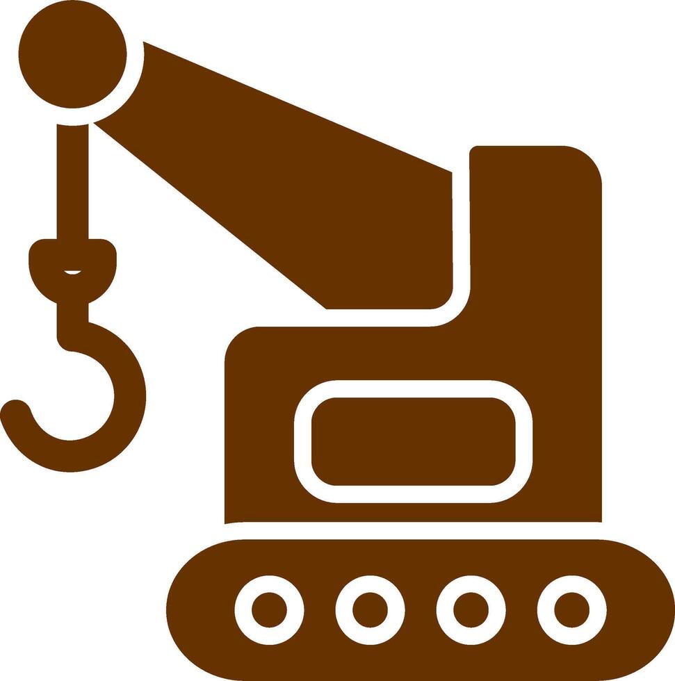 Lifter Crane Vector Icon