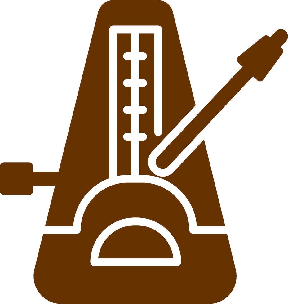 Metronome Vector Icon