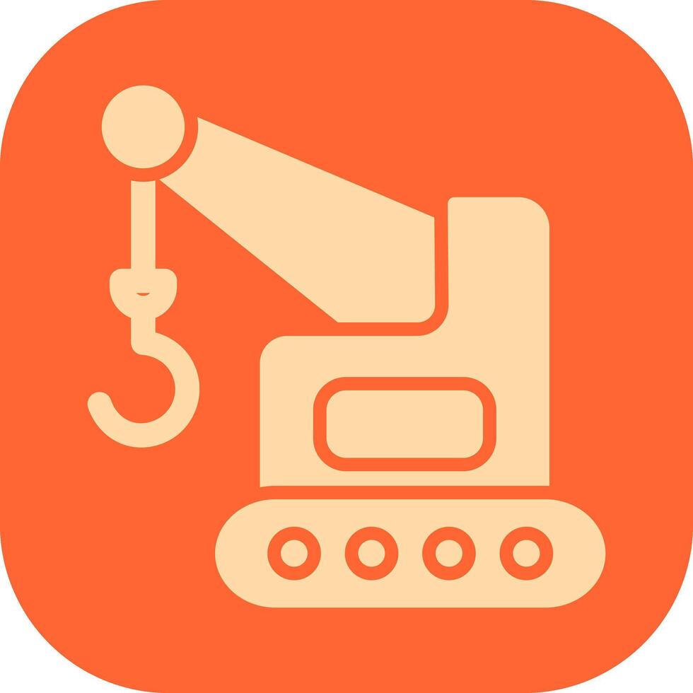 Lifter Crane Vector Icon