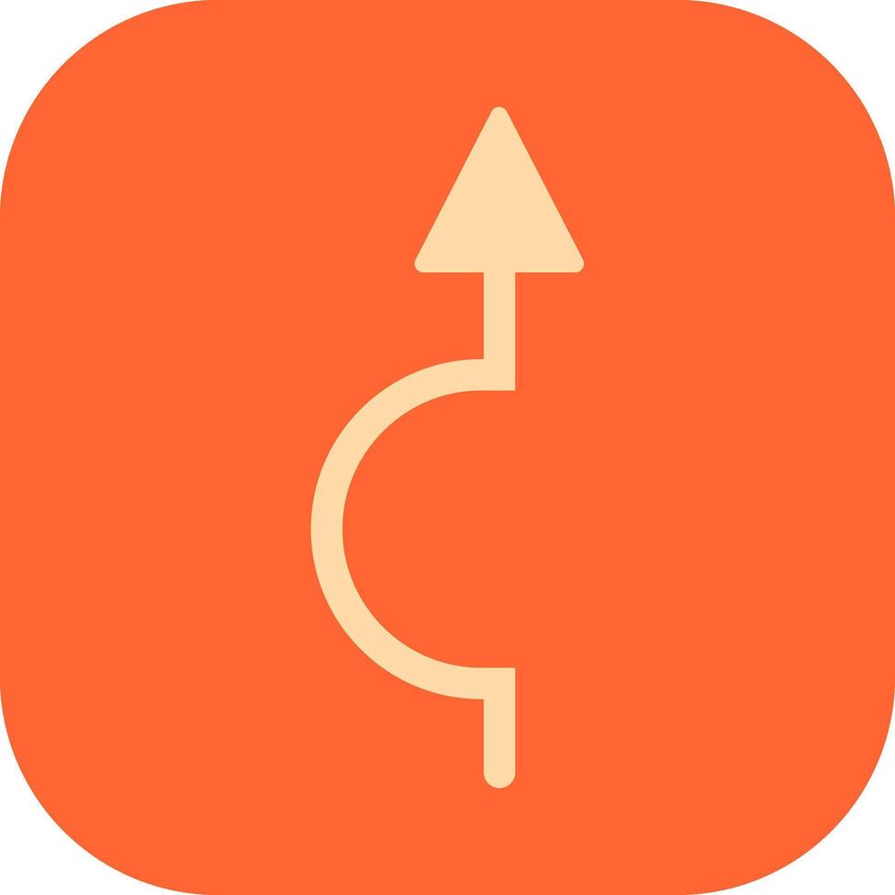 Arrow Pointing Up Vector Icon