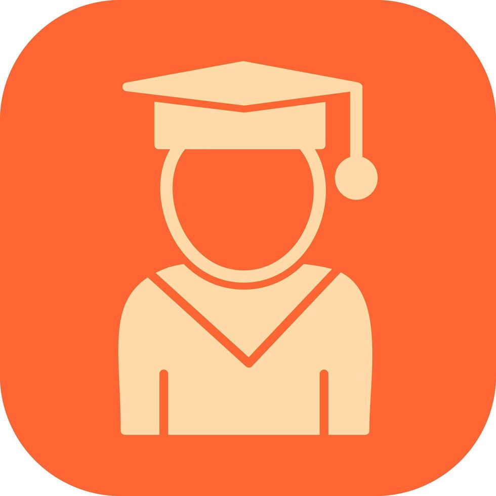 Female Student Vector Icon