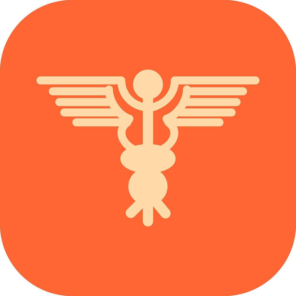 Caduceus Vector Icon