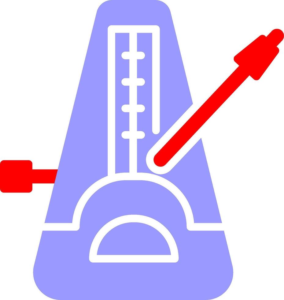 icono de vector de metrónomo