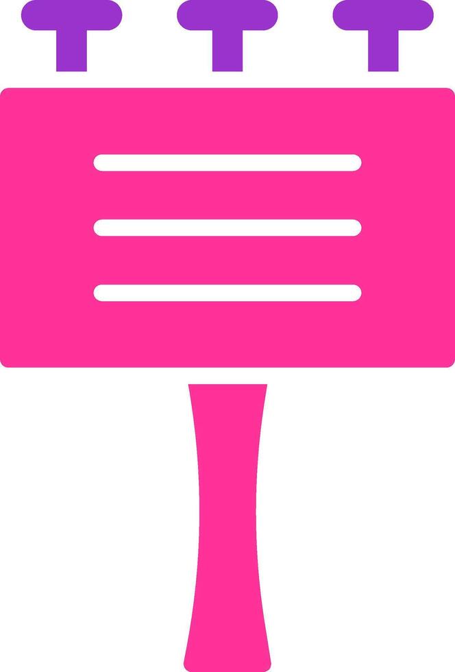 Signboard Vector Icon