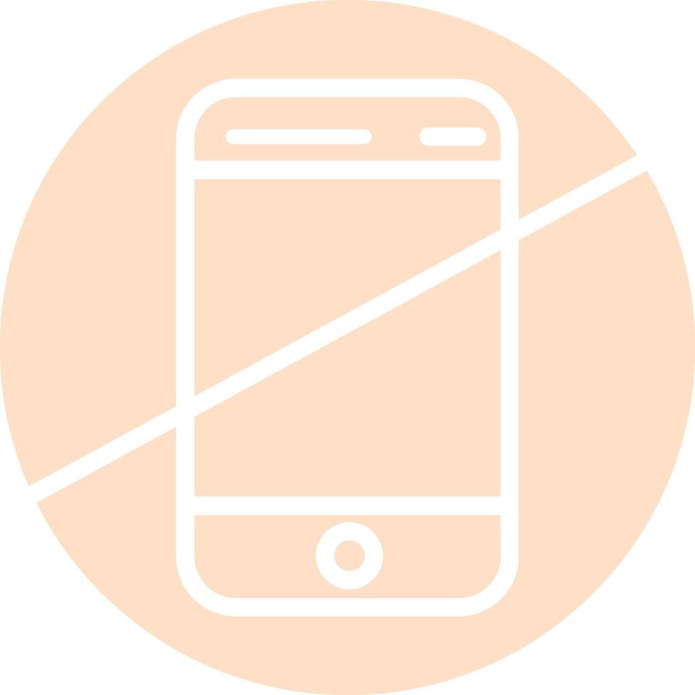 No Cell Phones Vector Icon