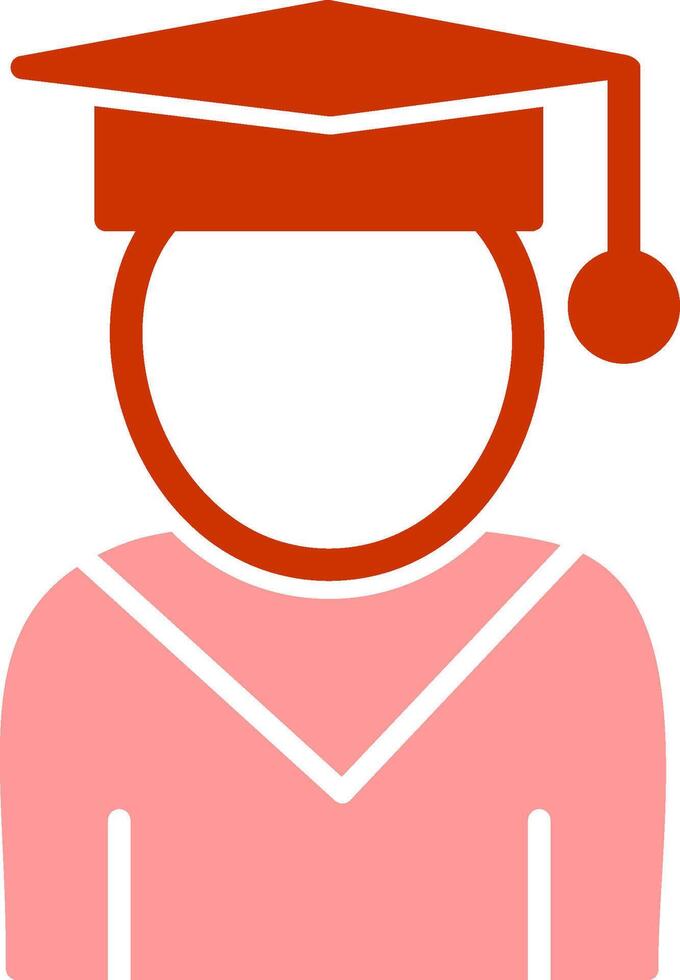 Female Student Vector Icon