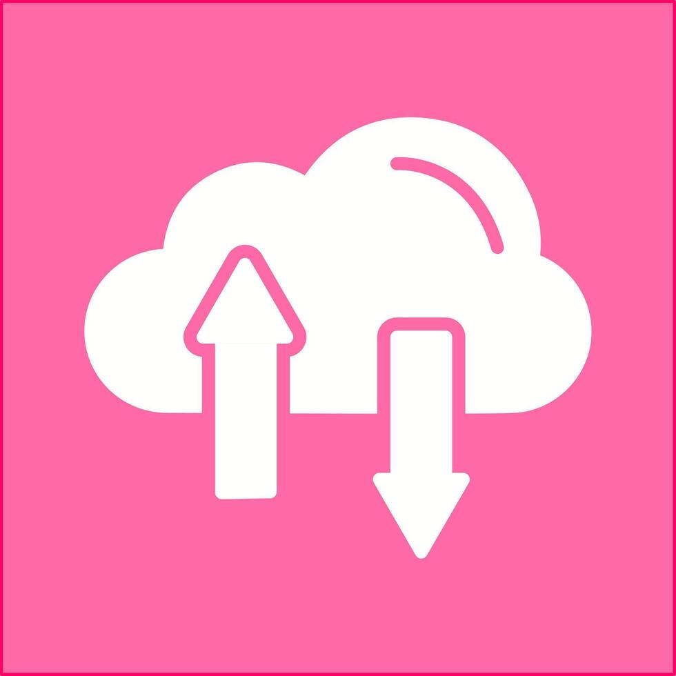 Cloud Storage Vector Icon