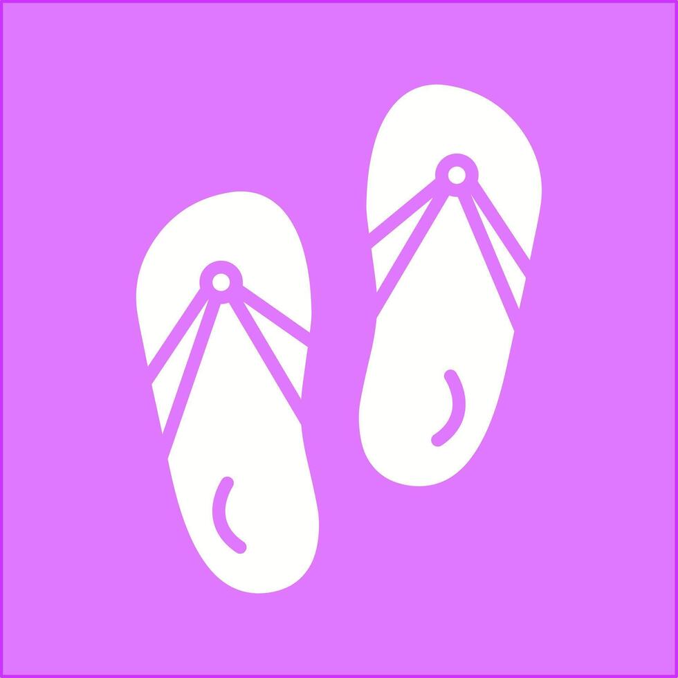 Slippers Vector Icon