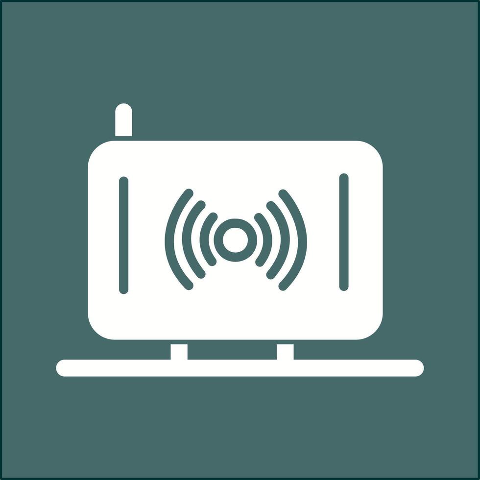 Wireless Vector Icon