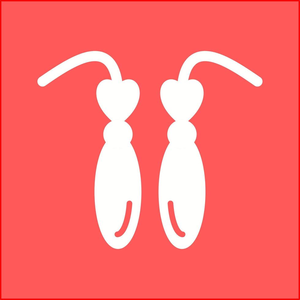 Earrings Vector Icon