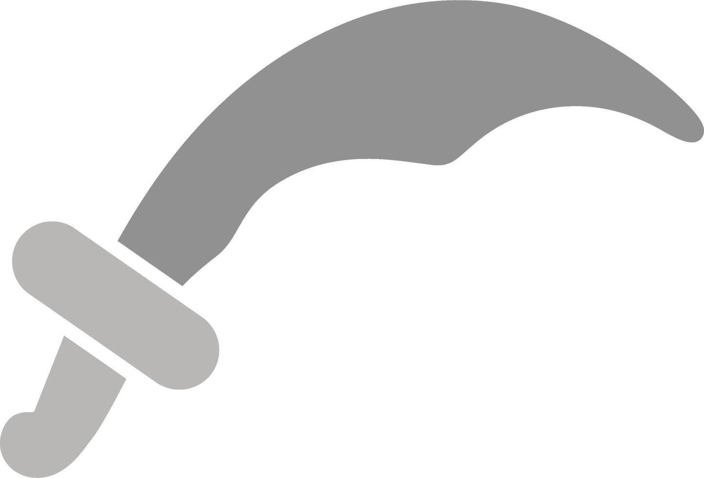 Arabic Sword Vector Icon