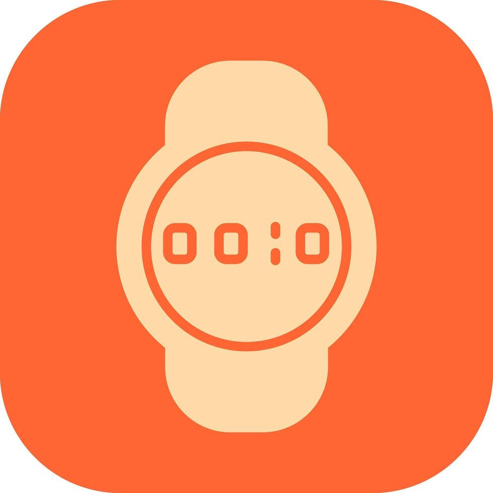 icono de vector de reloj deportivo