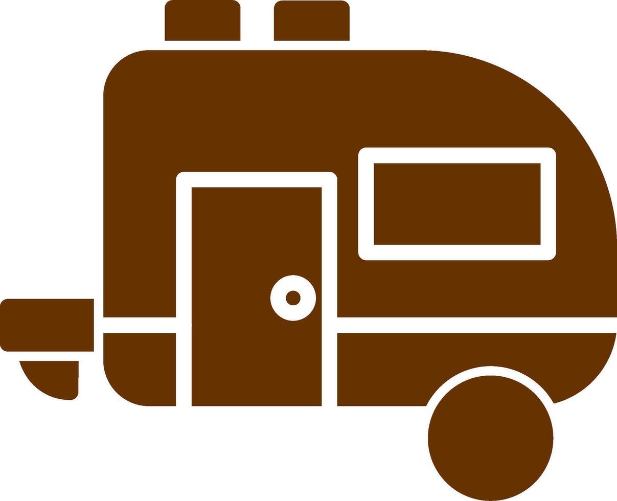 Trailer Vector Icon
