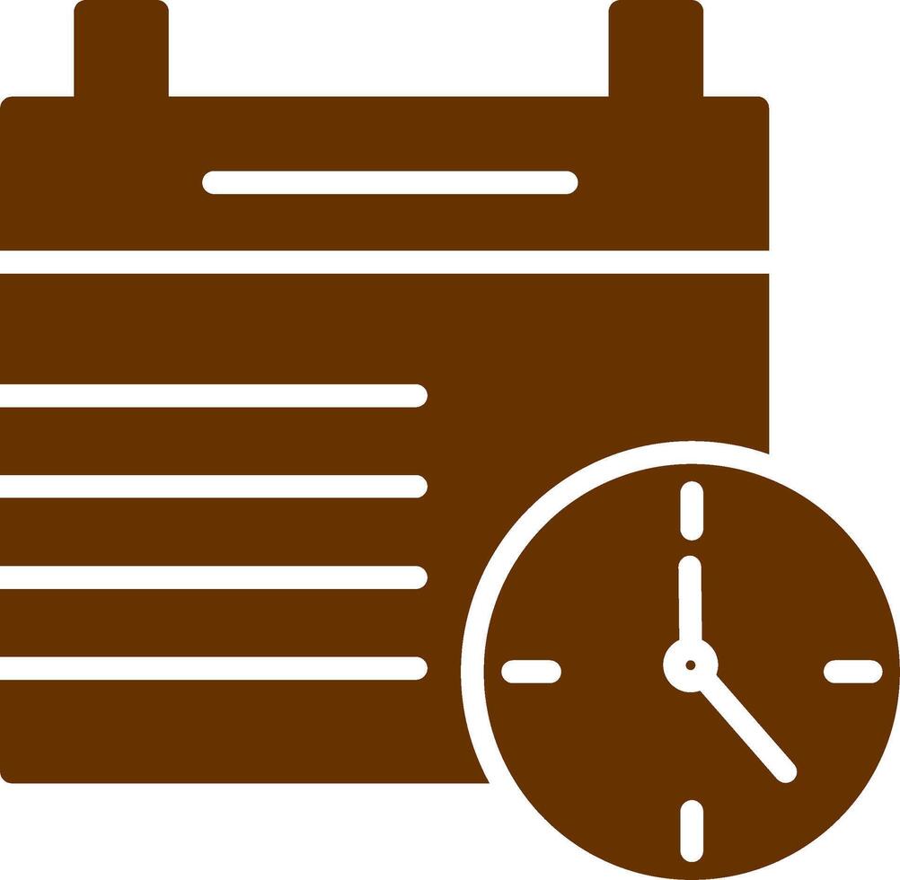 Clock Vector Icon