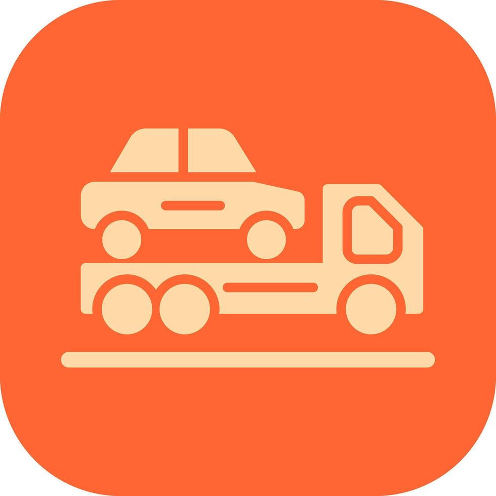 Trailer Vector Icon