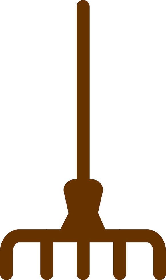 Gardening Fork Vector Icon