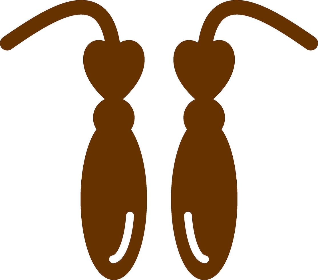 Earrings Vector Icon