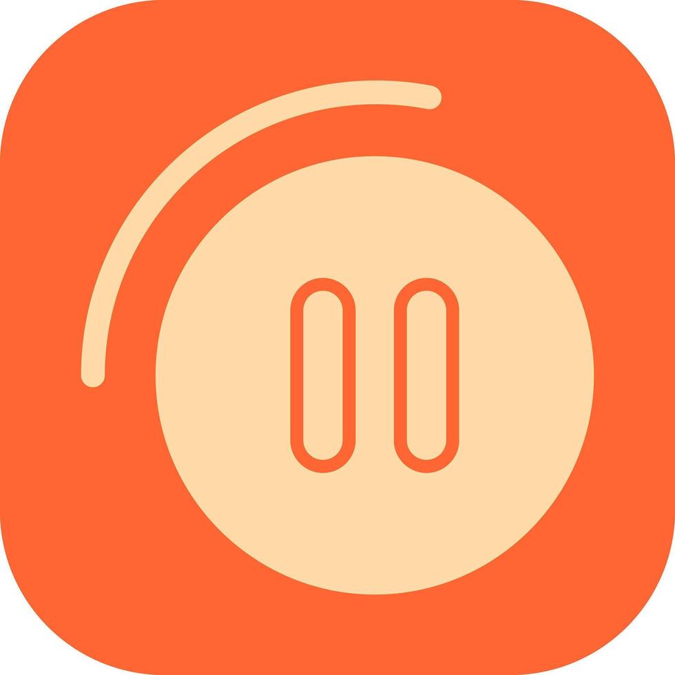 Pause Button Vector Icon