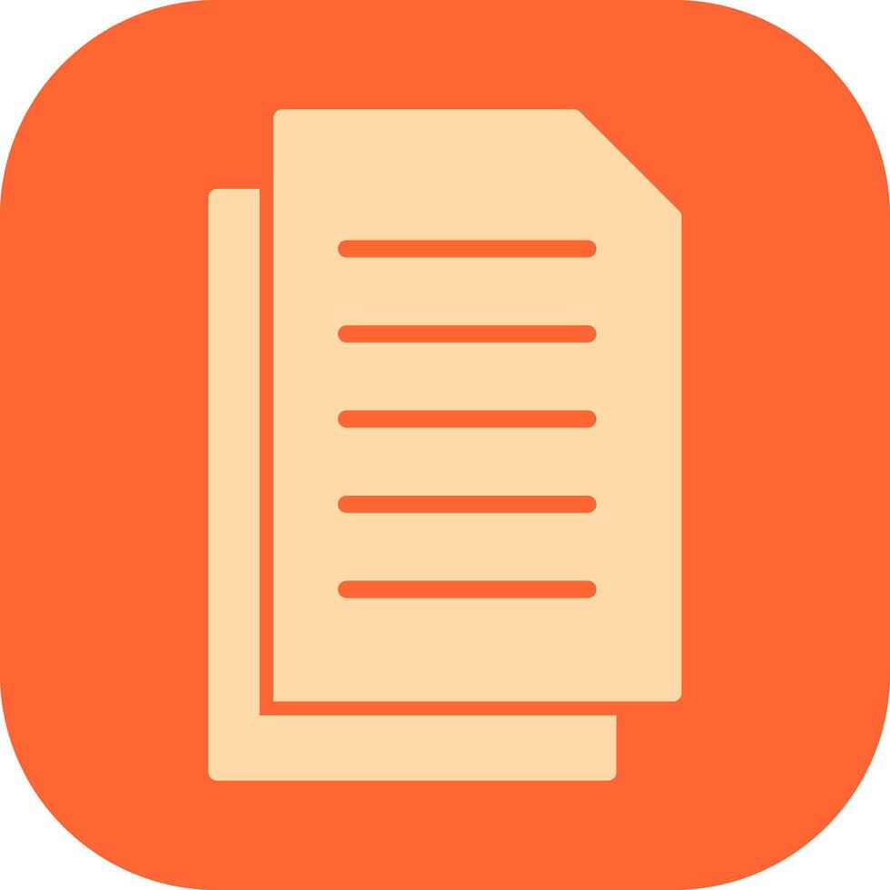 Document Vector Icon