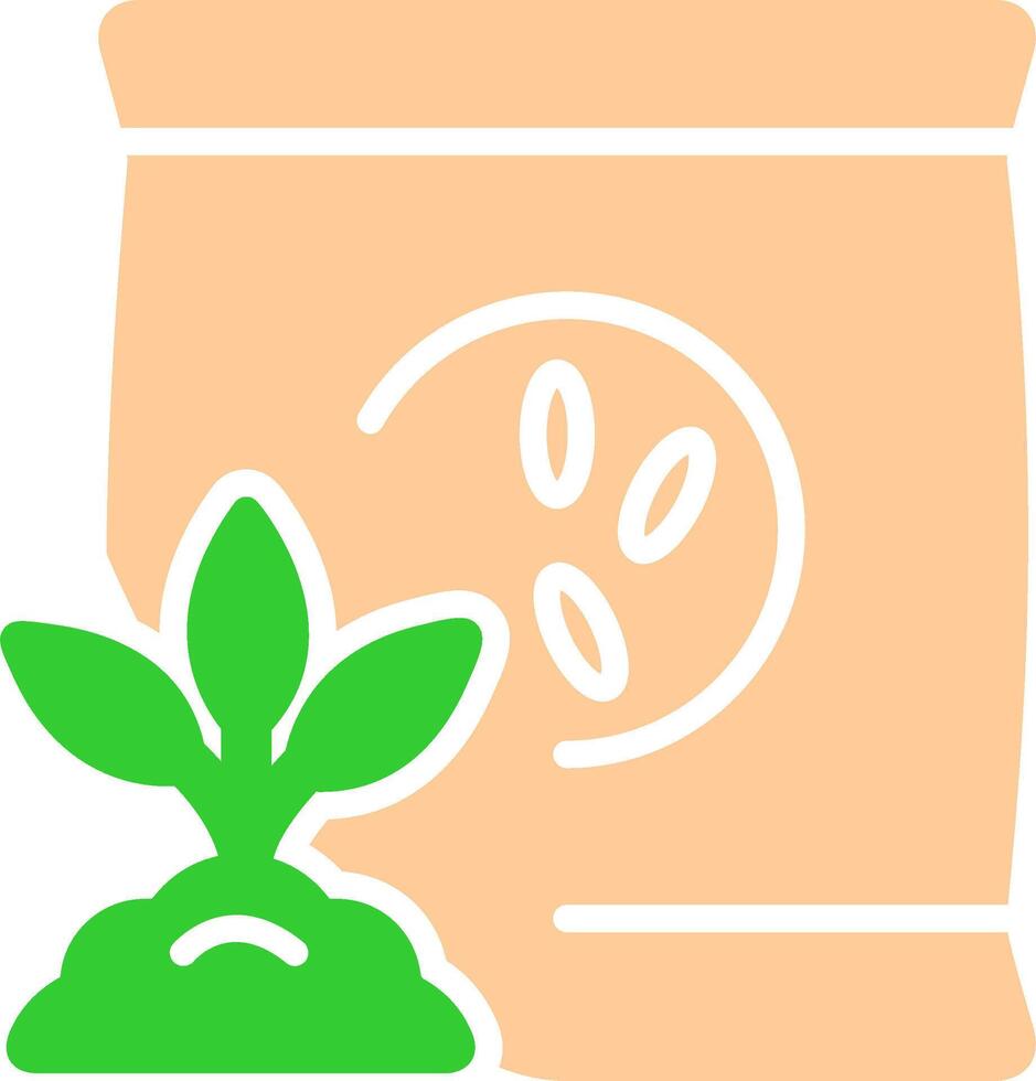 Fertilizer Bag Vector Icon
