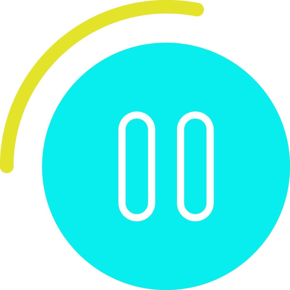 Pause Button Vector Icon