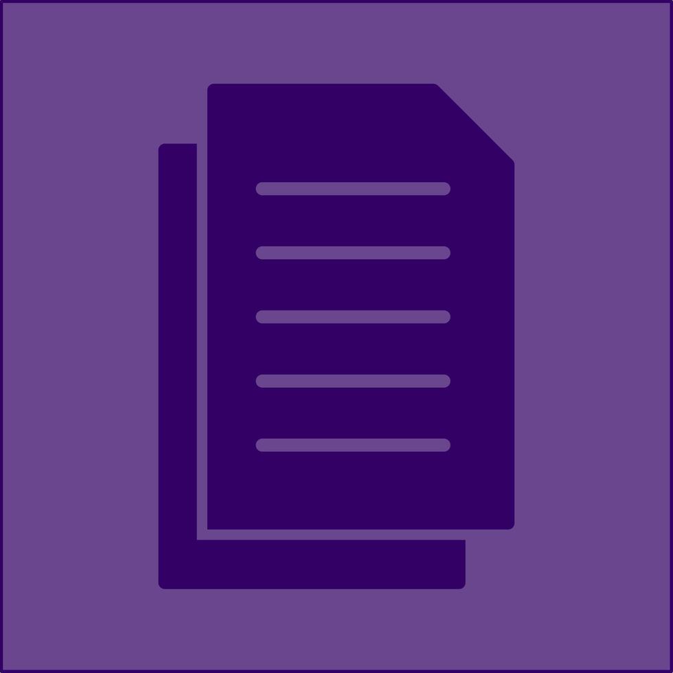 Document Vector Icon