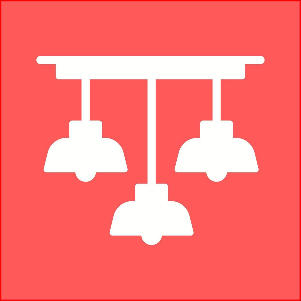 Overhead Light Vector Icon